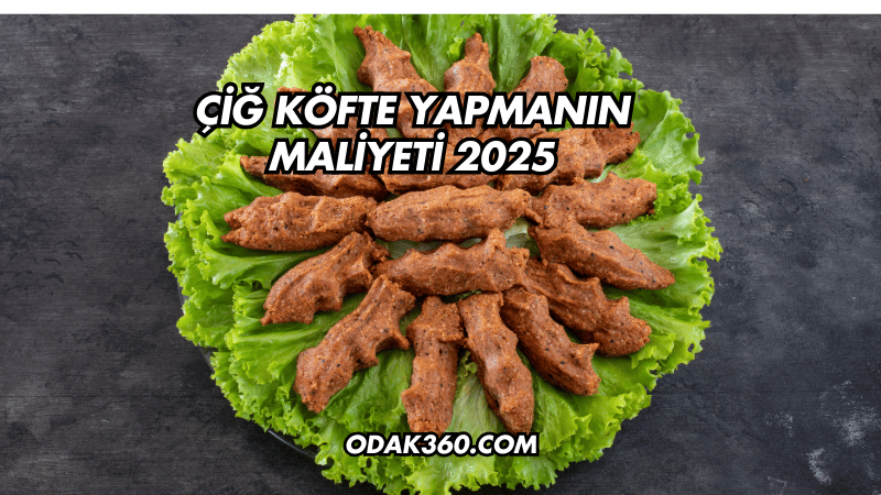 Çiğ Köfte Yapmanın Maliyeti 2025