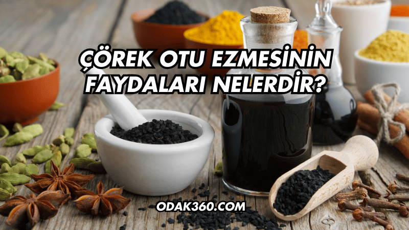 Çörek Otu Ezmesinin Faydaları Nelerdir?