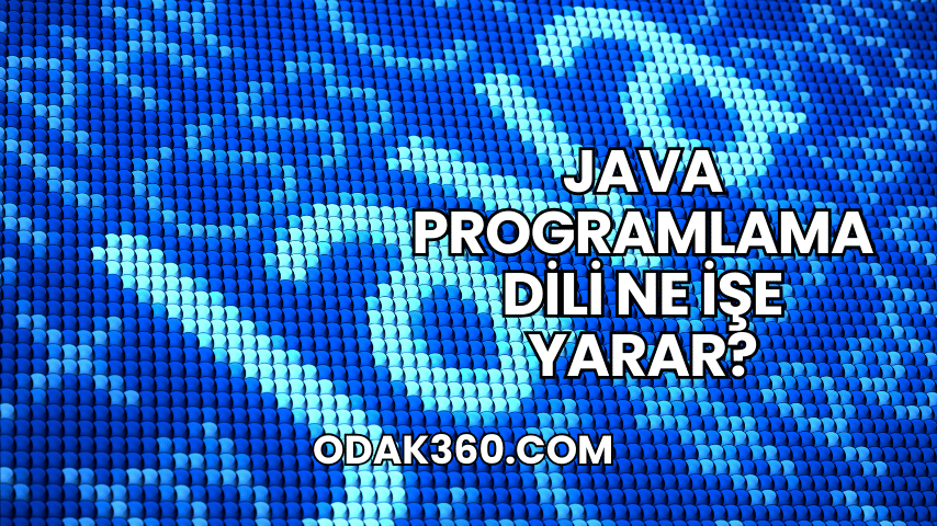 Java Programlama Dili Ne İşe Yarar?