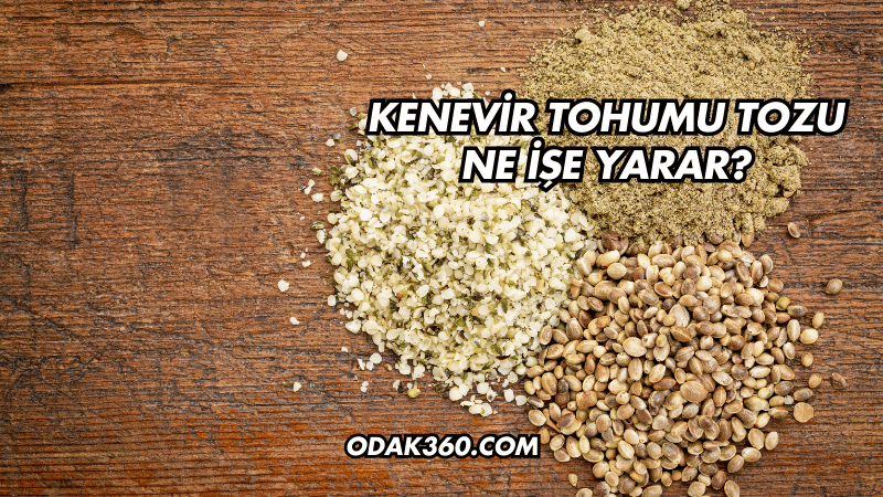 Kenevir Tohumu Tozu Ne İşe Yarar?