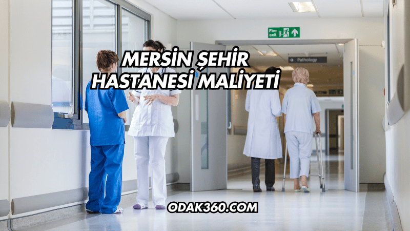 Mersin Şehir Hastanesi Maliyeti