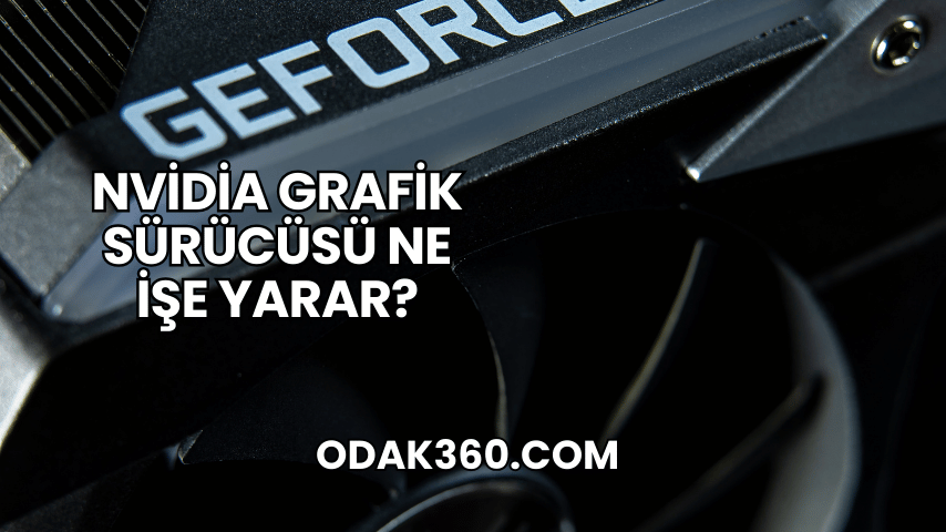 Nvidia Grafik Sürücüsü Ne İşe Yarar?