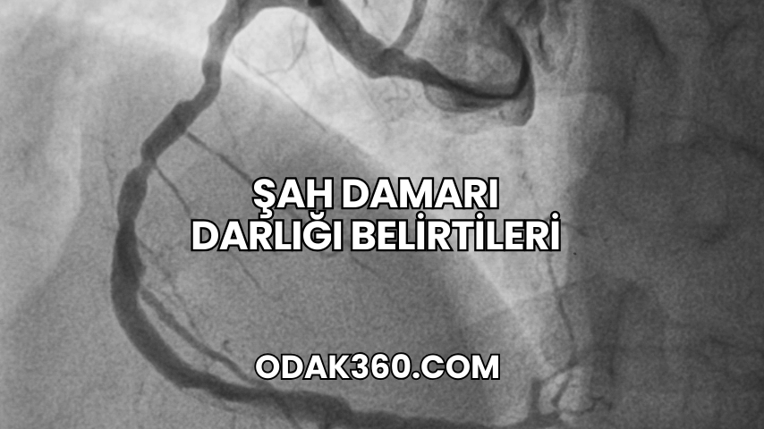 Şah Damarı Darlığı Belirtileri