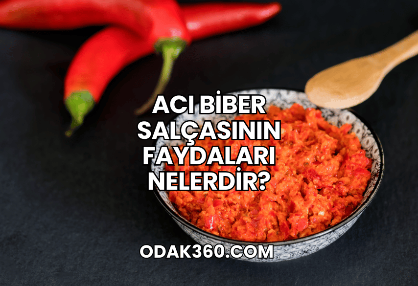 Acı Biber Salçasının Faydaları Nelerdir?