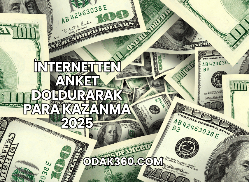 İnternetten Anket Doldurarak Para Kazanma 2025